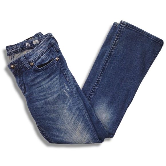 Miss Me 31 Bootcut Blue Jeans JP513384 - Picture 2 of 7
